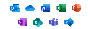 office 365 logos