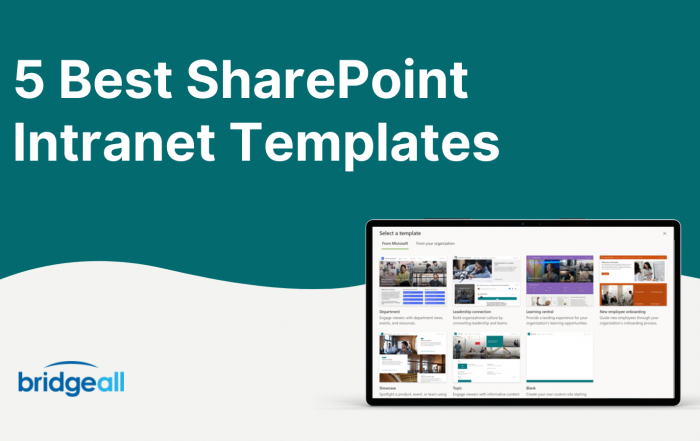 best-sharepoint-intranet-templates