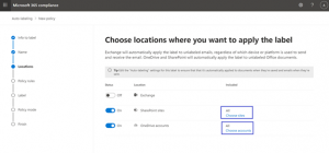 choose locations