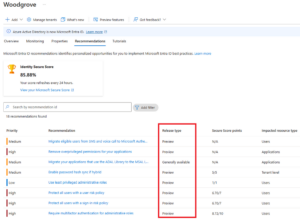 new entra features