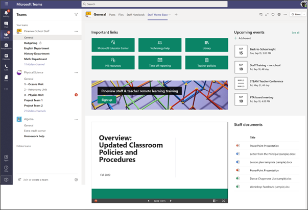 Connecting Microsoft Teams and SharePoint