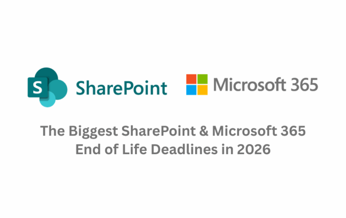 SharePoint & Microsoft 365 End of Life Deadlines