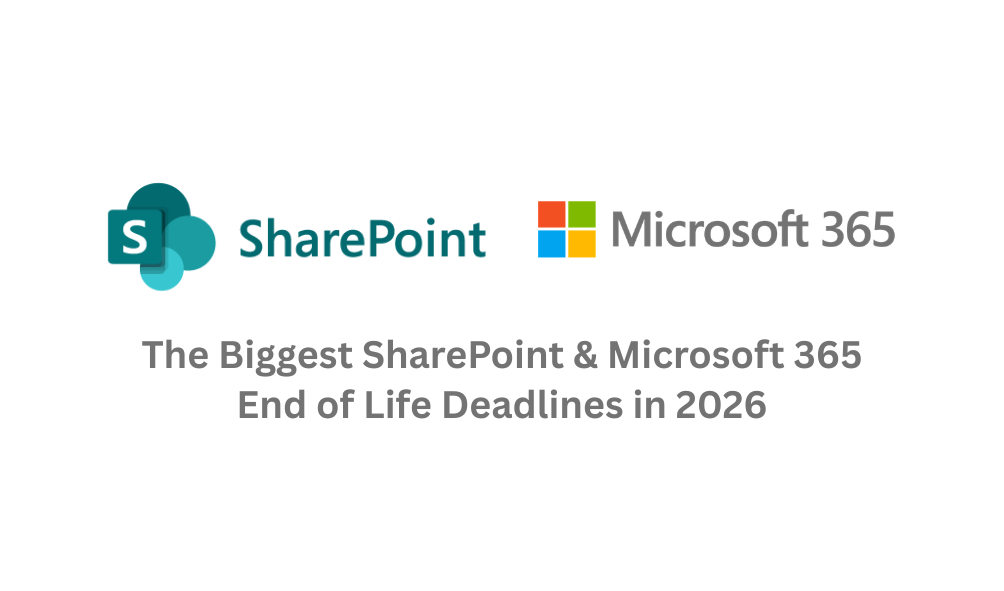 SharePoint & Microsoft 365 End of Life Deadlines