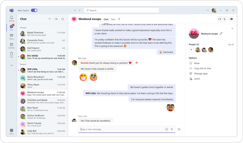 The New Microsoft Teams