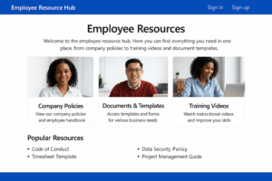 employee-resource-hubs-power-pages-example