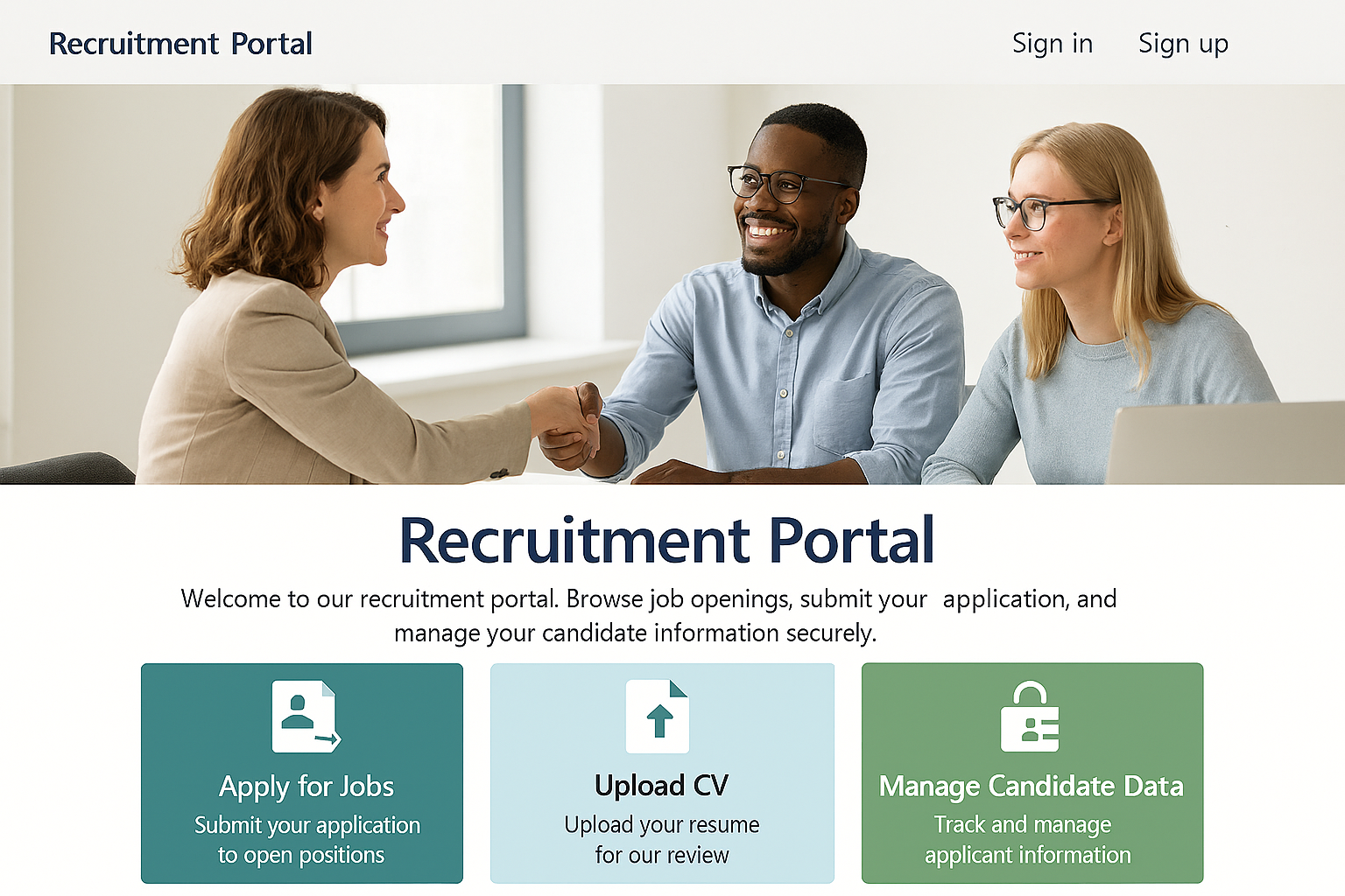 recruitment-portal-power-pages-example